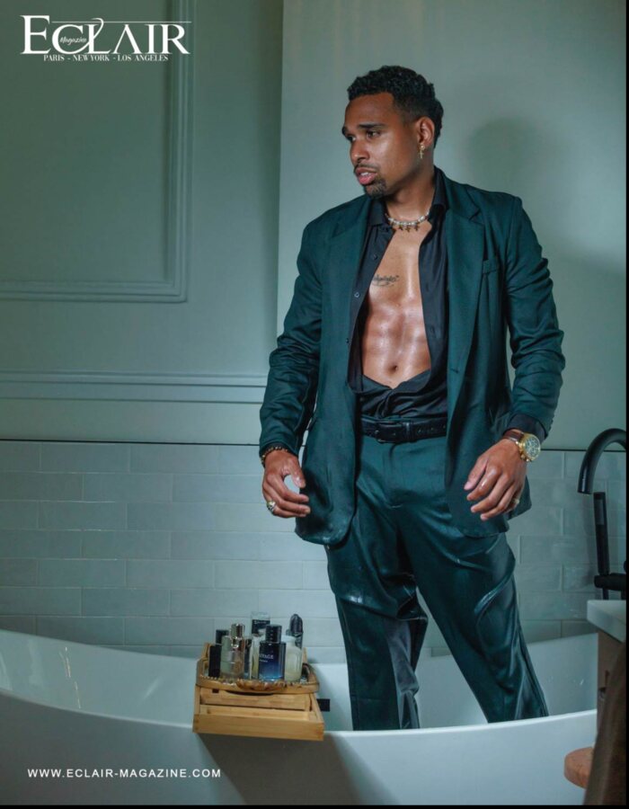 ÉCLAIR magazine cover featuring photography by Skyye Kimmons