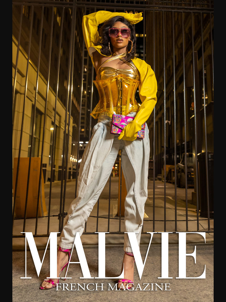 MALVIE magazine cover featuring photography by Skyye Kimmons